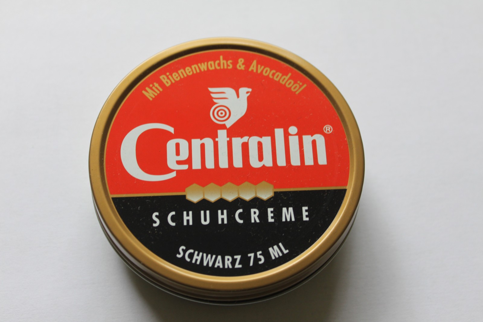 Centralin Schuhcreme Schwarz oder Farblos 75ml