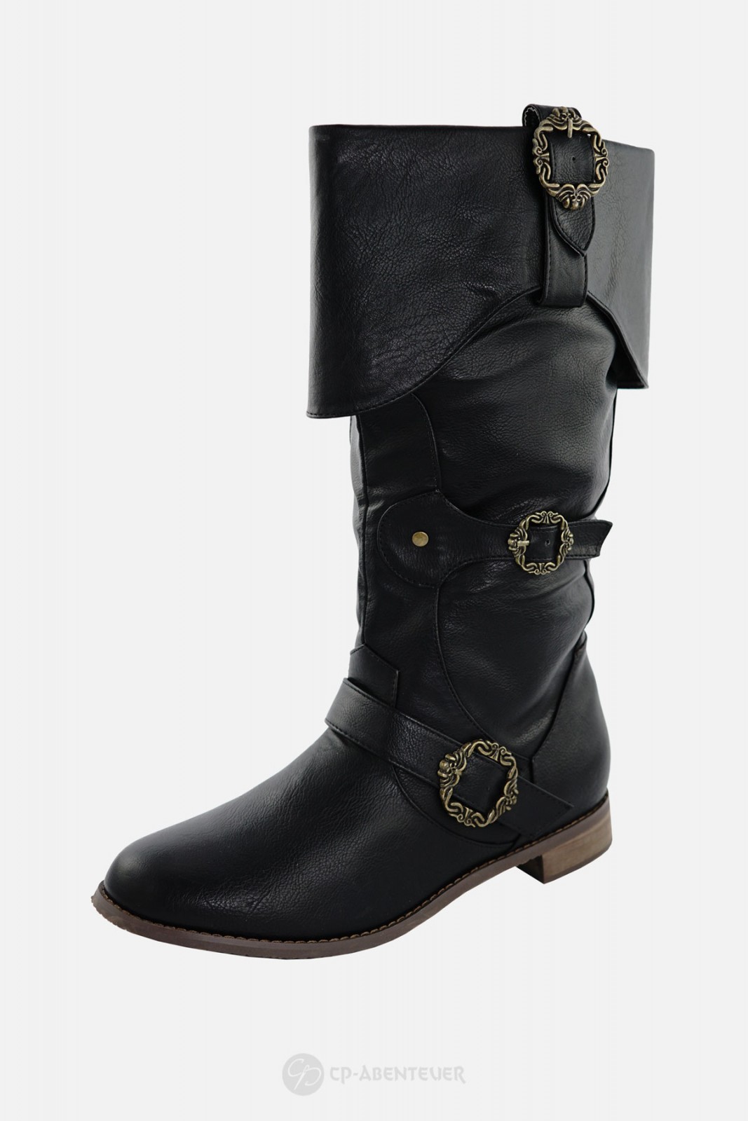Francis Drake - Stiefel, Schwarz