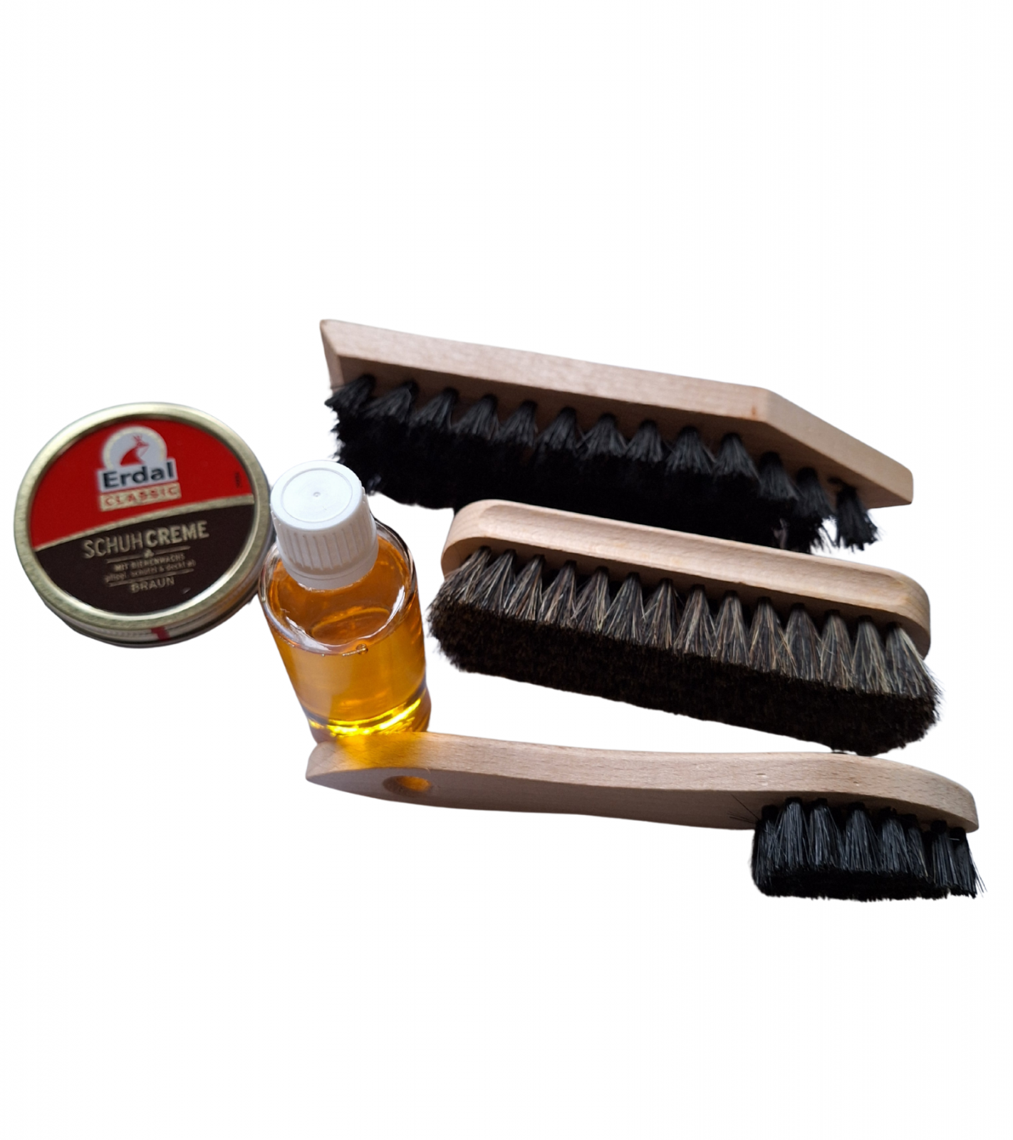 Leder - Schuhpflege Set