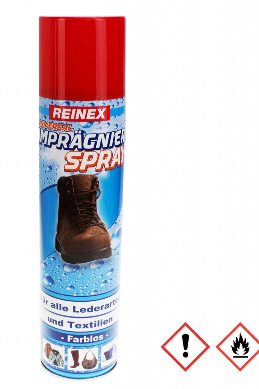 400 ml Imprägnier Spray Lederpflege Textil Reinex