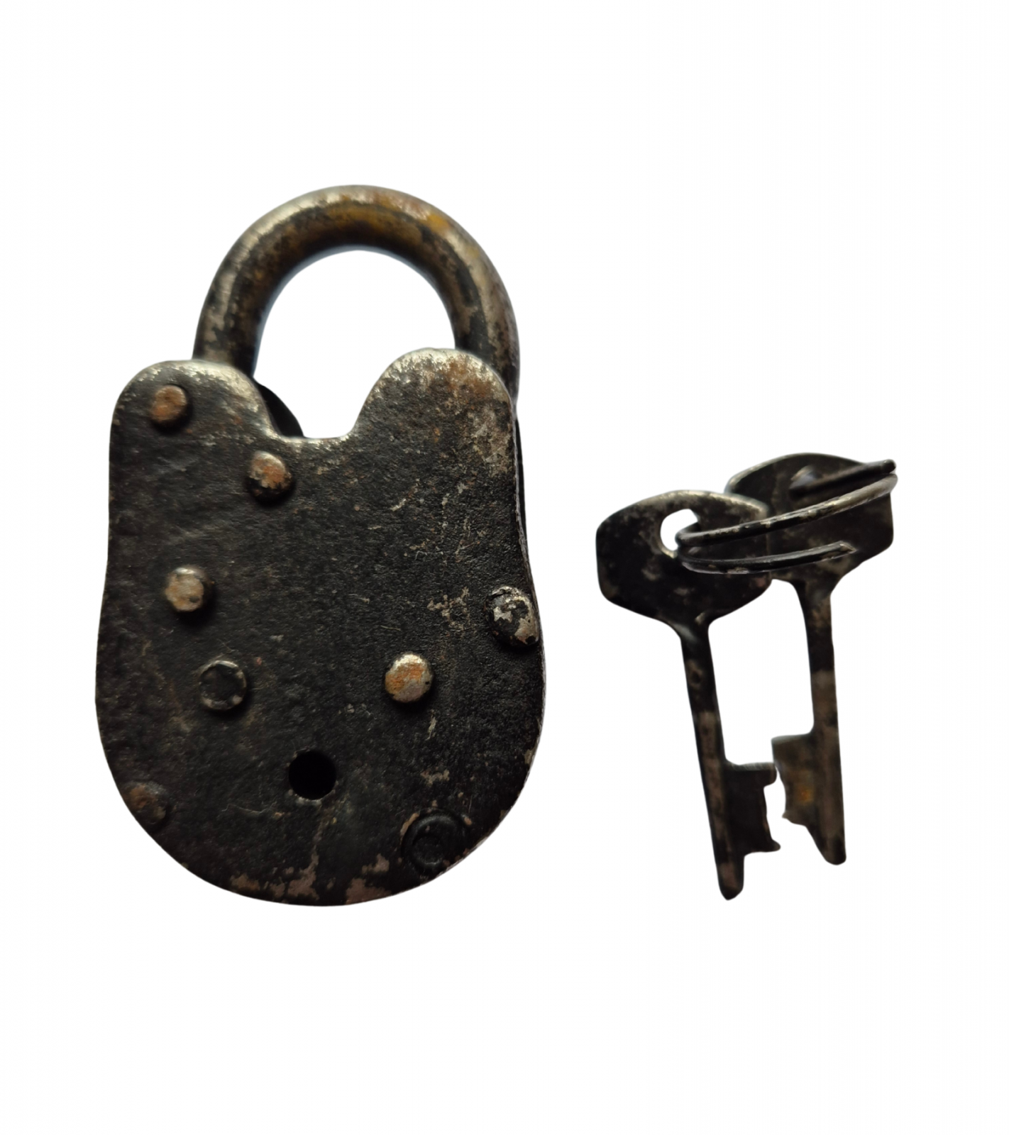 Kleines Vorhängeschloss mit 2 Schlüsseln / B-Ware